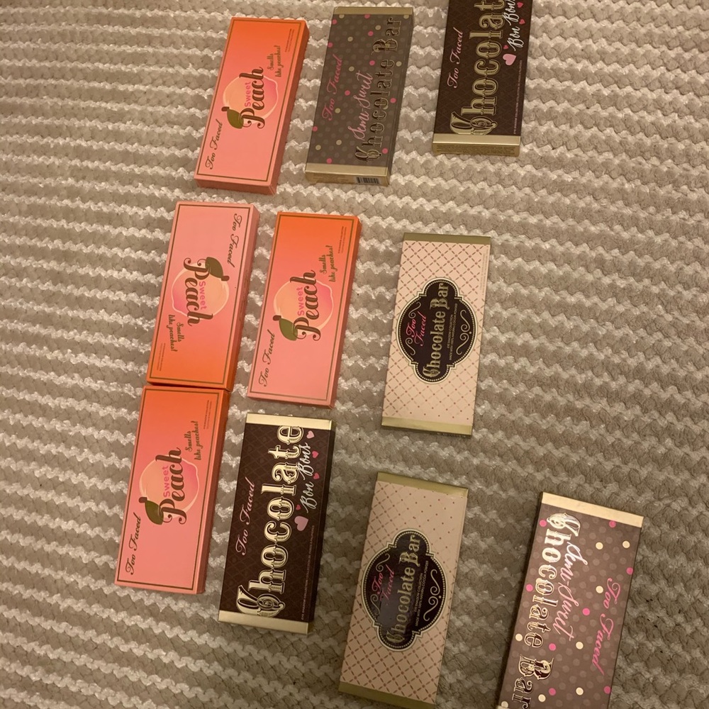 Too Faced Pallets 10 in total for $80